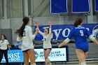 VB vs USCGA  Wheaton College Women's Volleyball vs U.S. Coast Guard Academy. - Photo by Keith Nordstrom : Wheaton, Volleyball